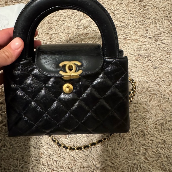 Chanel Mini Kelly Bag Black - Picture 5 of 7